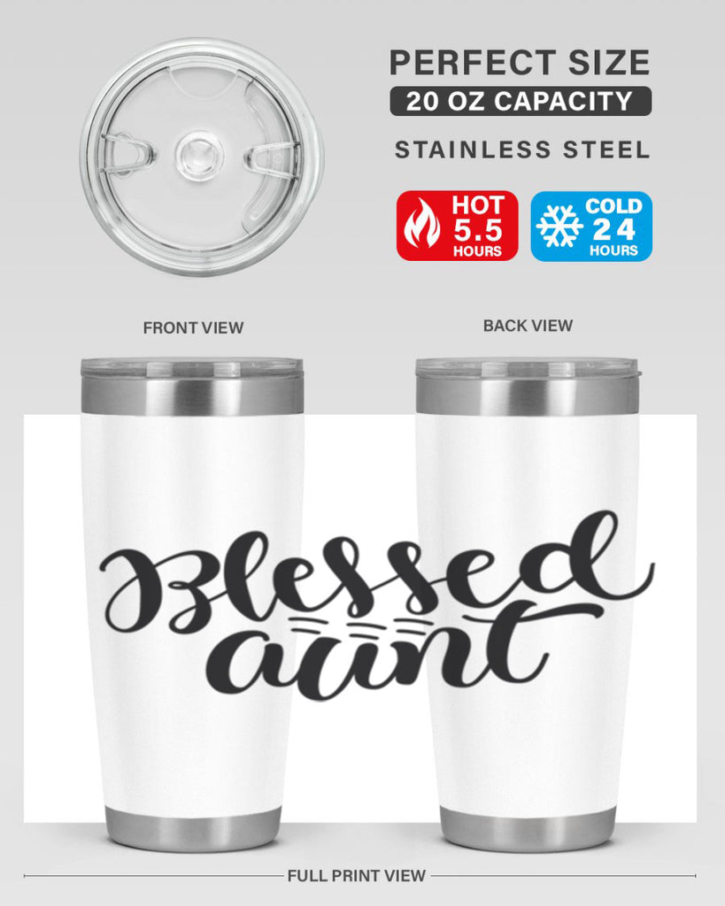 blessed aunt Style 35#- aunt- Tumbler
