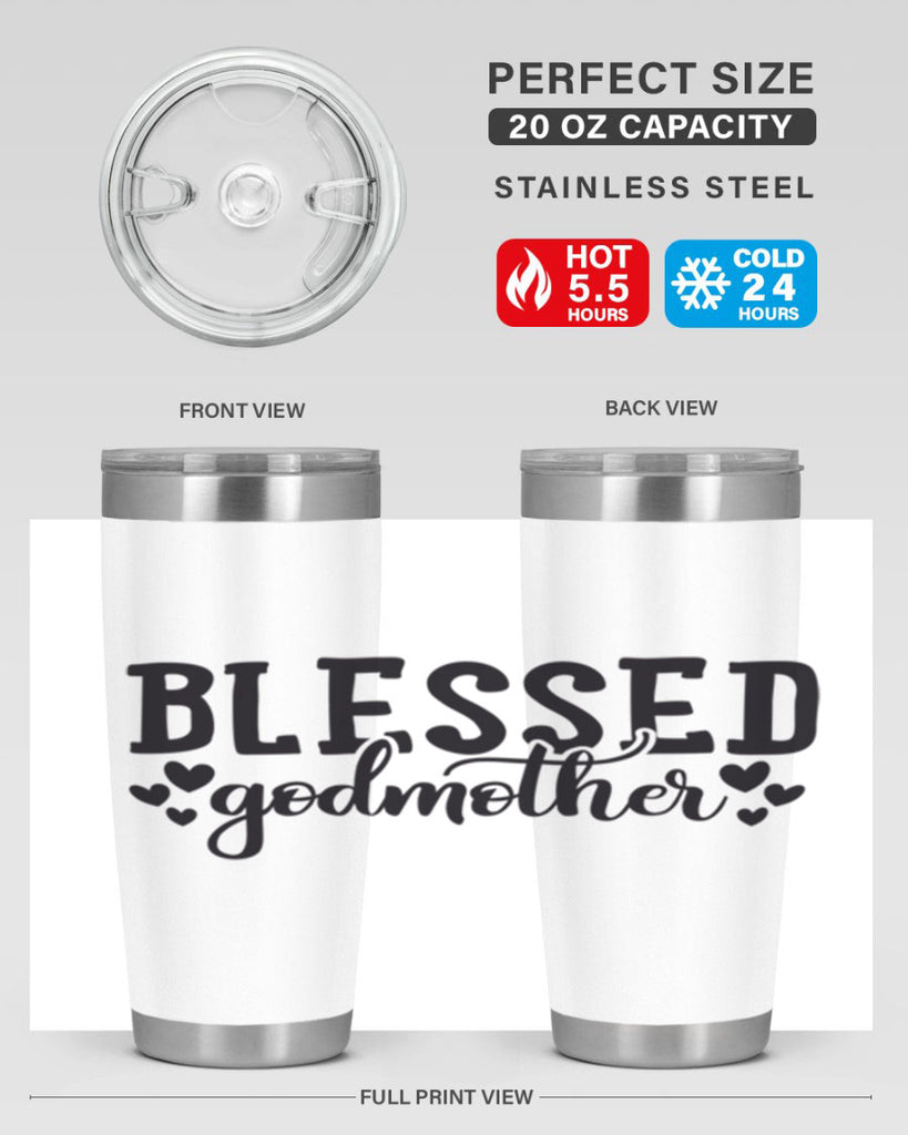 blessed godmother 1#- God Parent- Tumbler