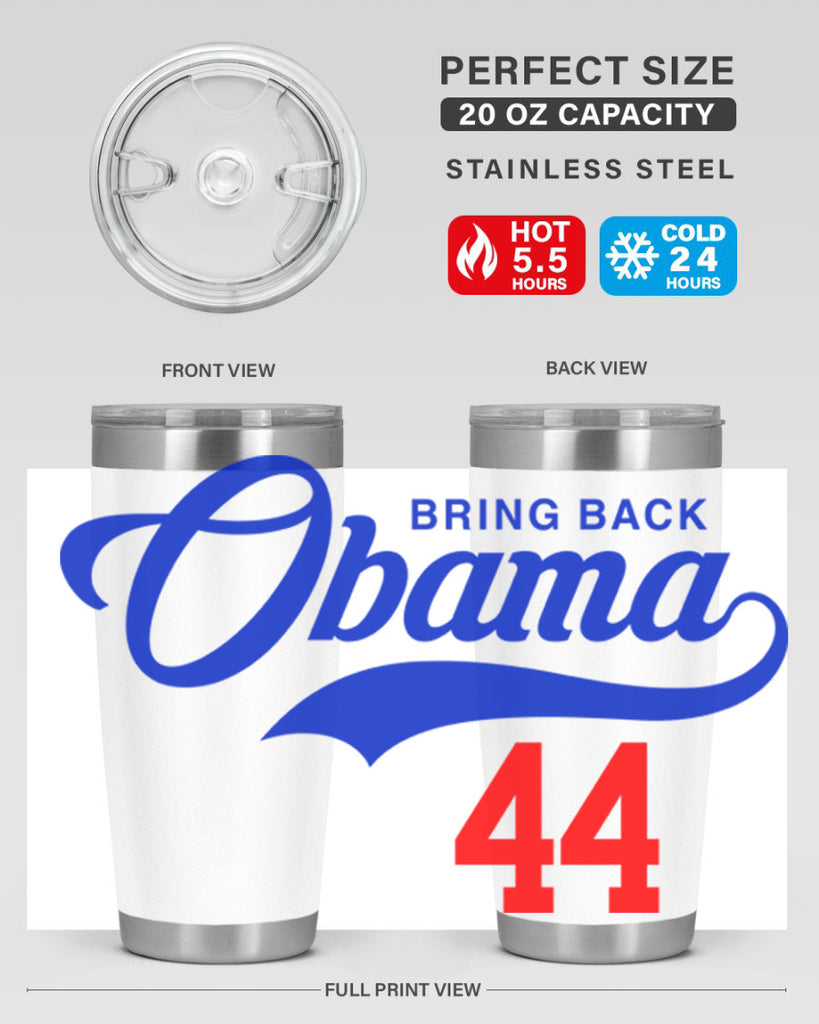 bring back obama jersey 191#- black words phrases- Cotton Tank