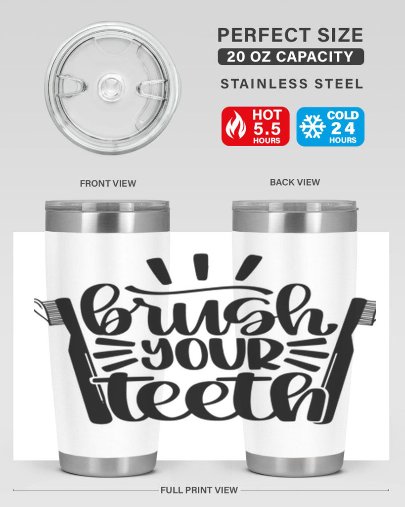 brush your teeth 44#- bathroom- Tumbler