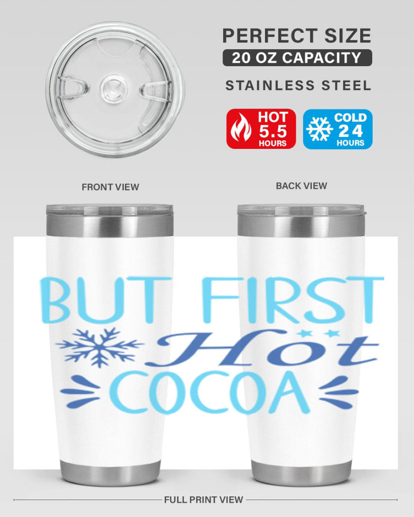 but first hot cocoa 33#- winter- Tumbler