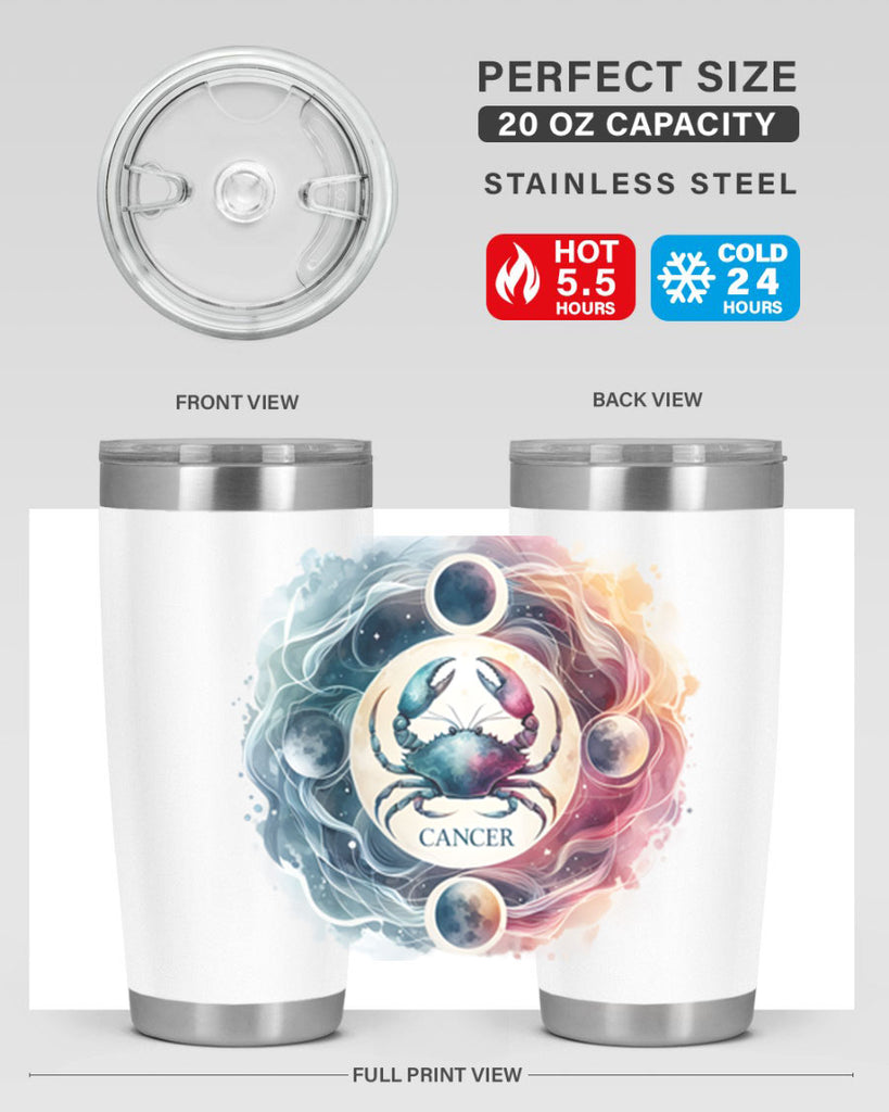 cancer 168#- zodiac- Tumbler