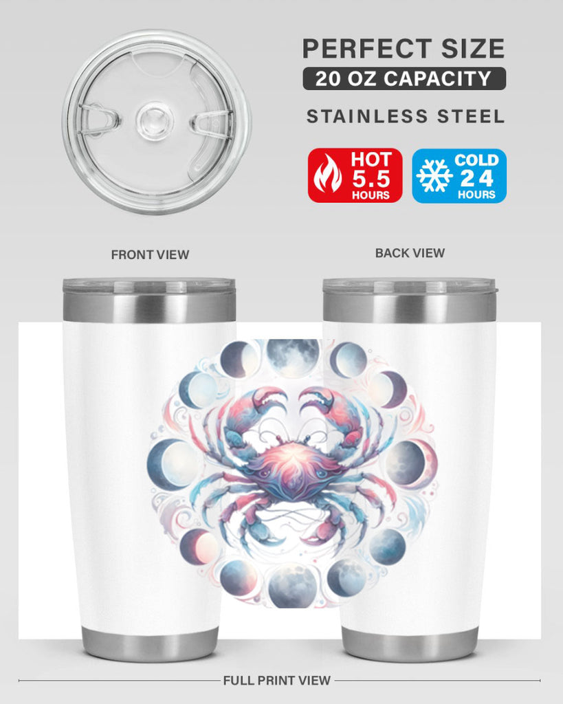 cancer 169#- zodiac- Tumbler