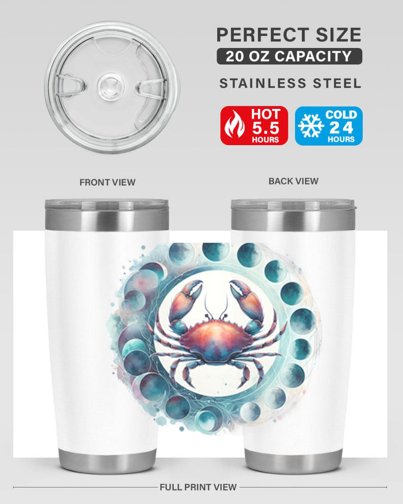 cancer 179#- zodiac- Tumbler