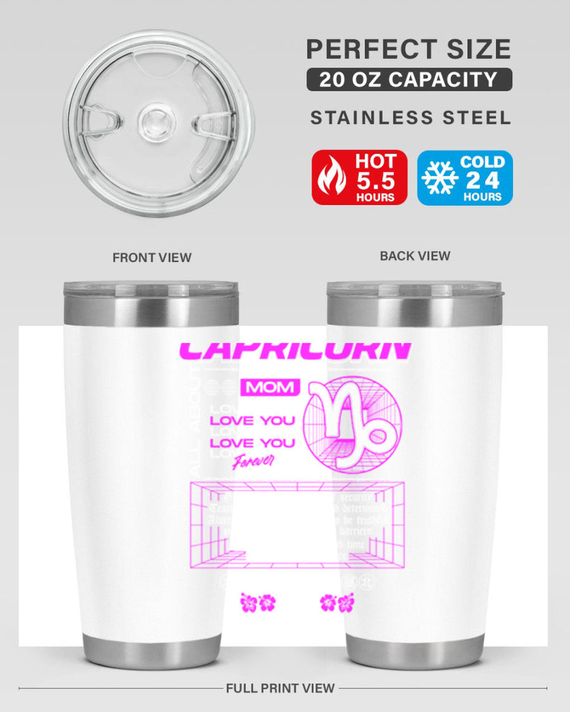 capricorn 208#- zodiac- Tumbler