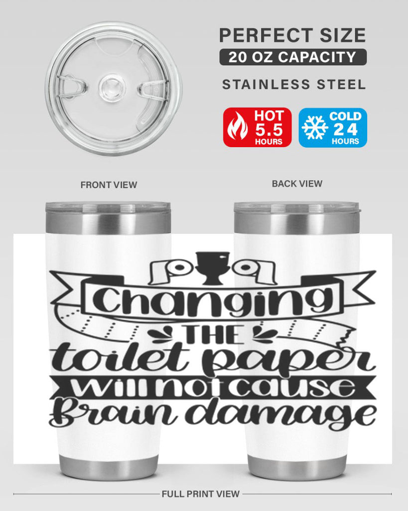 changing the toilet paper 43#- bathroom- Tumbler