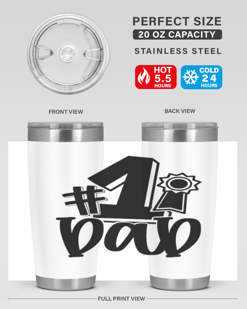 dad 76#- fathers day- Tumbler