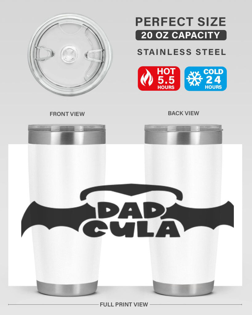 dadcula 80#- halloween- Tumbler