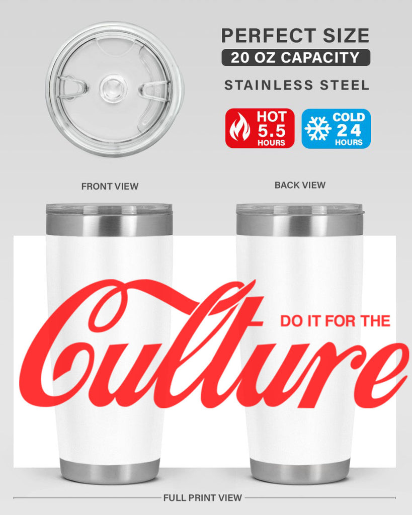 do it for the culture 171#- black words phrases- Cotton Tank