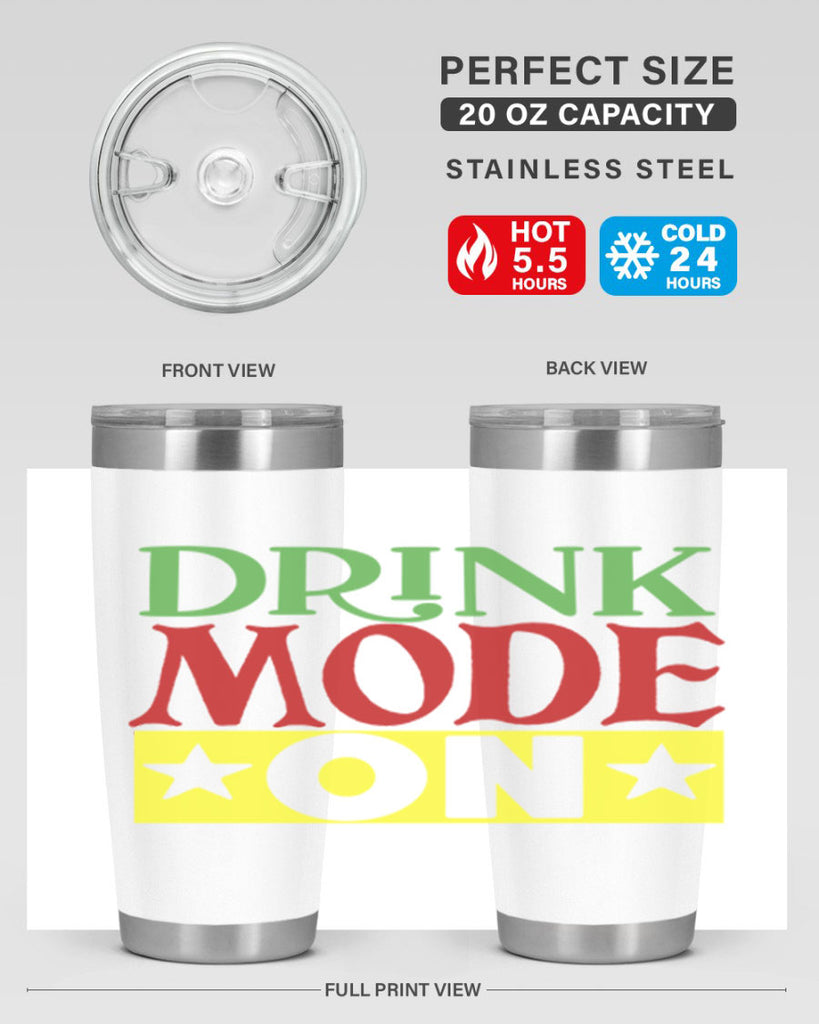 drink mode on 2#- cinco de mayo- Tumbler
