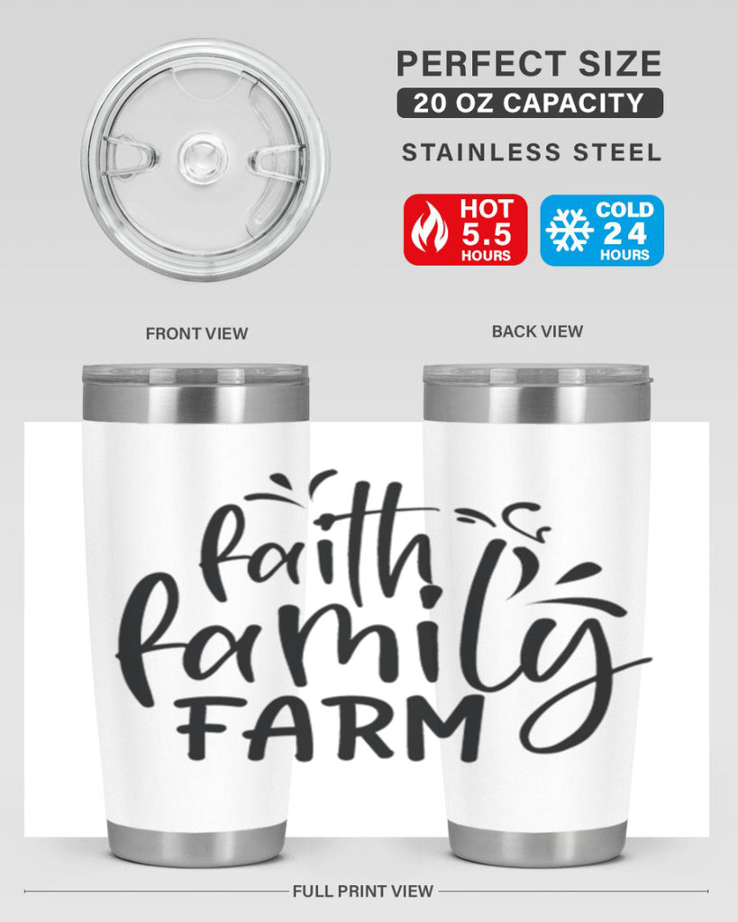 faith family farm 44#- family- Tumbler