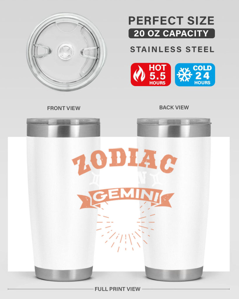 gemini 246#- zodiac- Tumbler