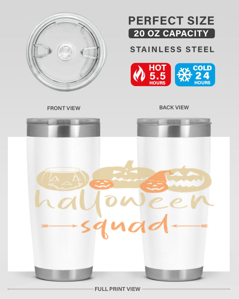 halloween squad 159#- halloween- Tumbler