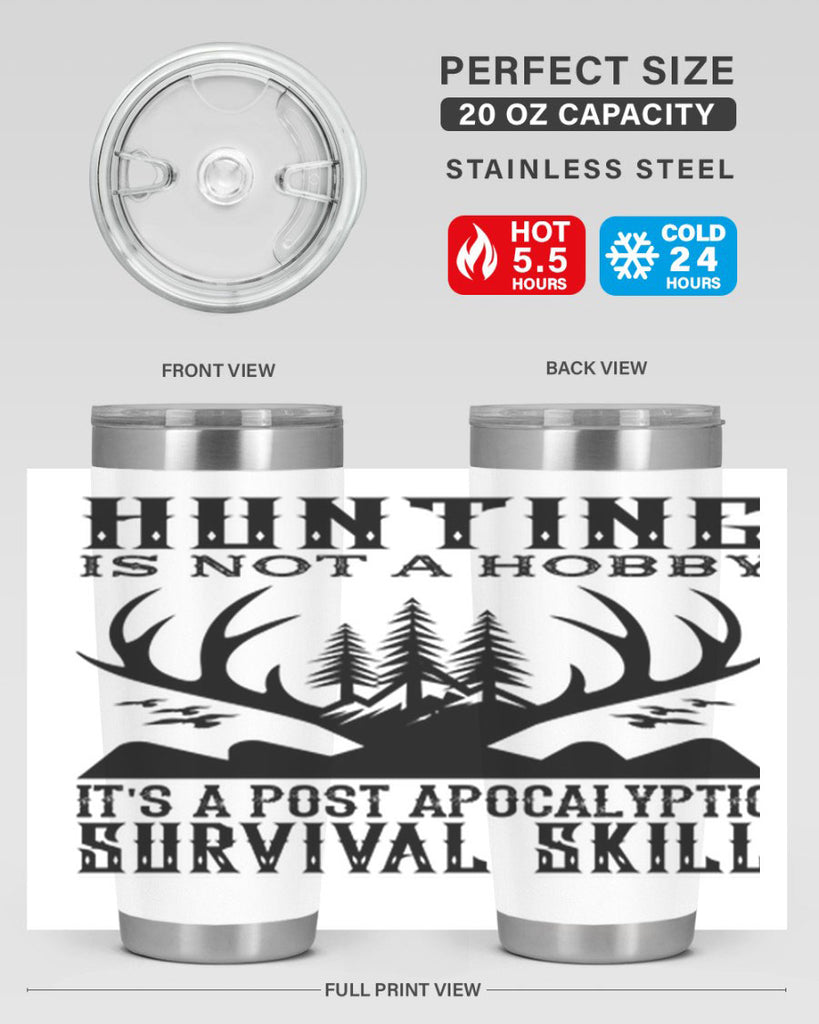 hunting is not 23#- hunting- Tumbler