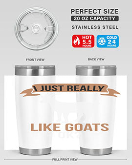 i just really like goats ok Style 3#- goat- Tumbler
