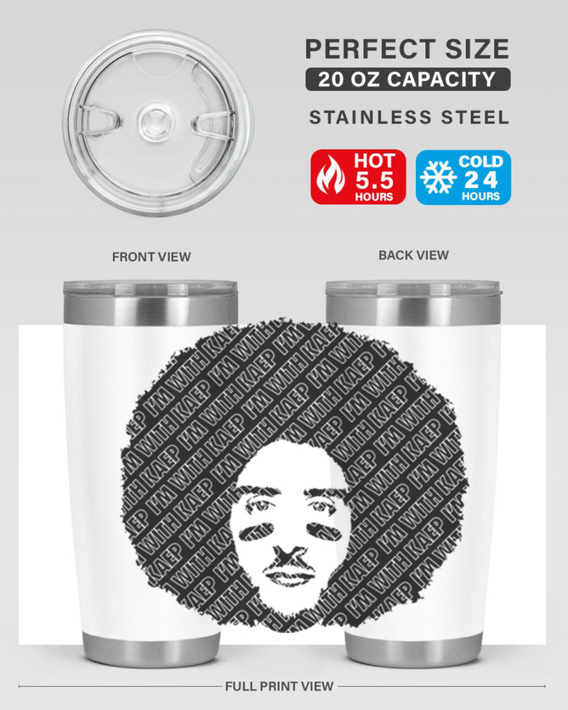 imwithkaep 24#- black men - boys- tumbler