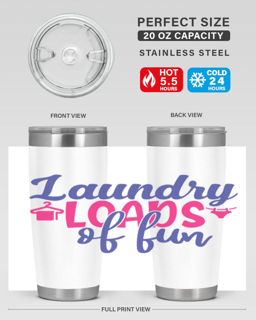laundry loads of fun 8#- laundry- Tumbler