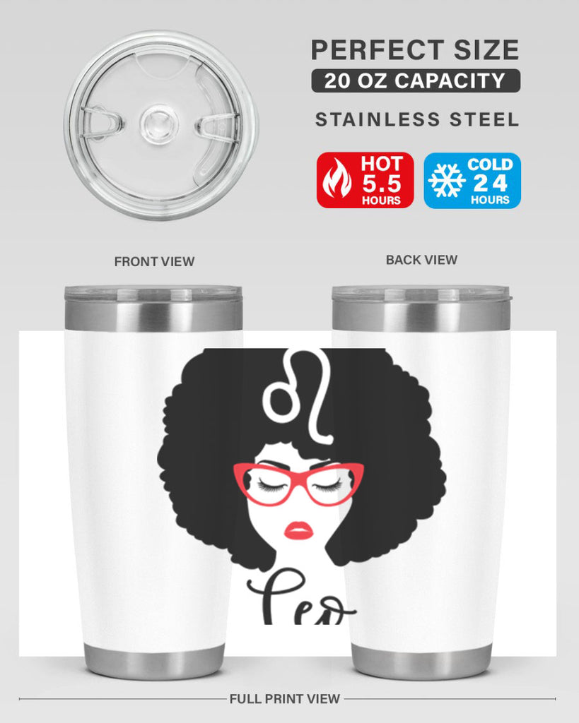leo 298#- zodiac- Tumbler