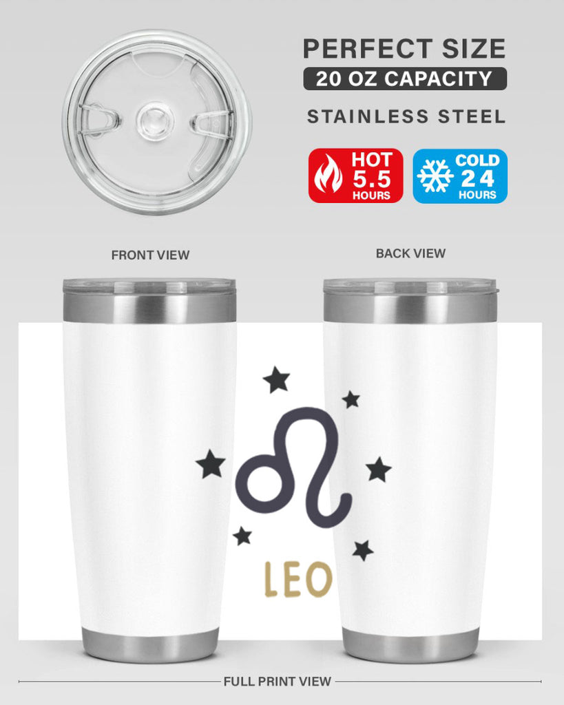 leo 305#- zodiac- Tumbler