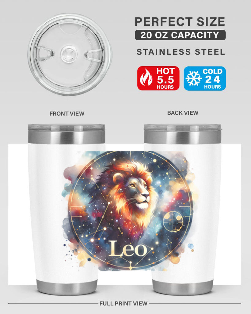leo 312#- zodiac- Tumbler