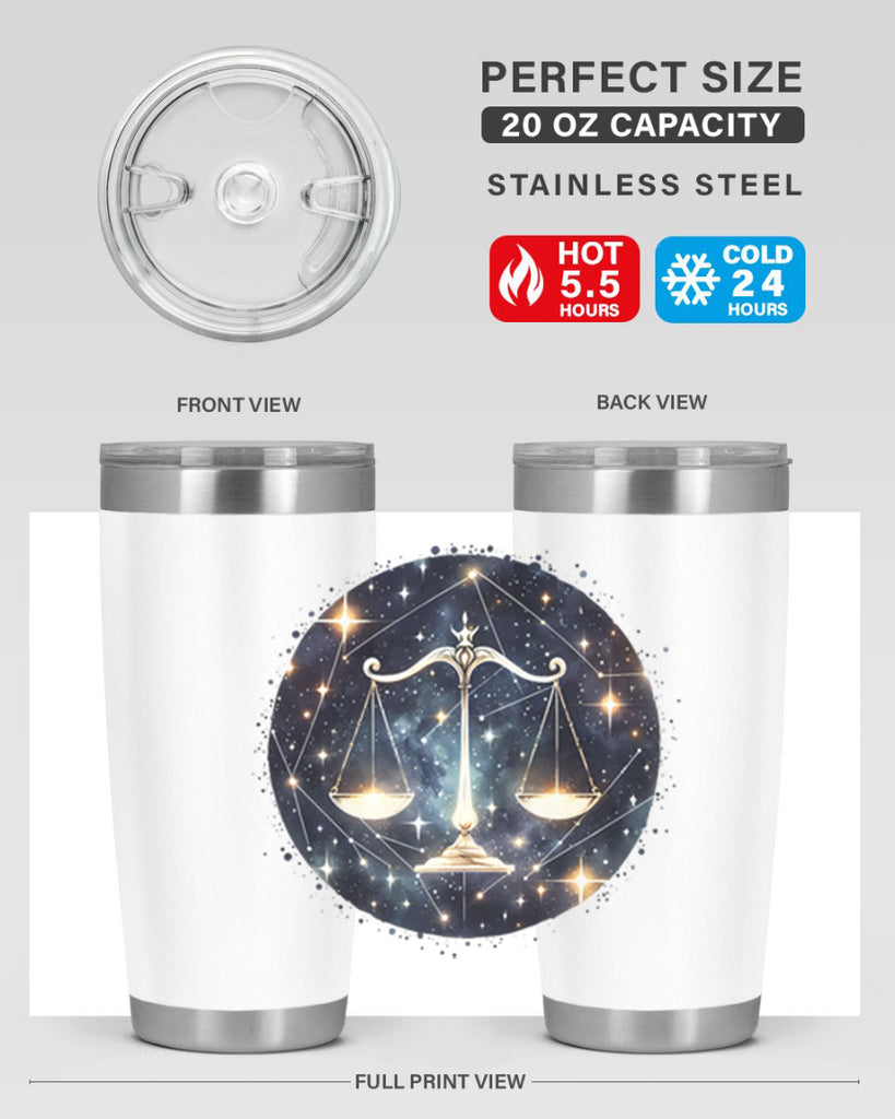 libra 340#- zodiac- Tumbler