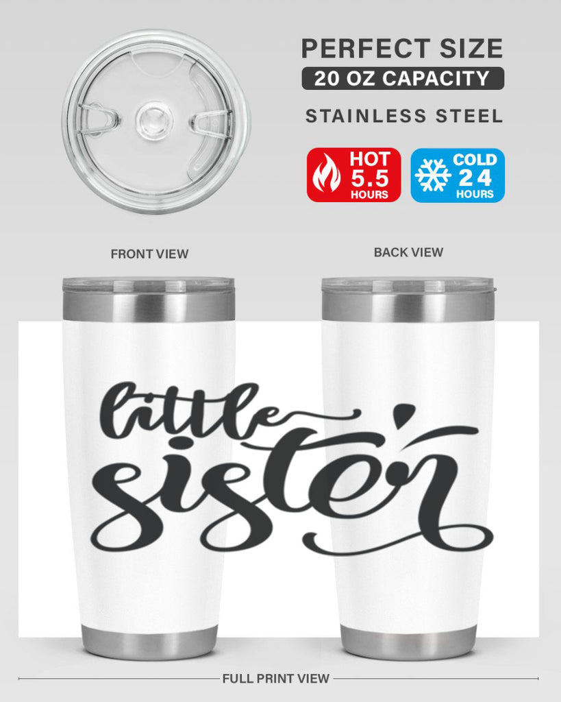 little sister 62#- sister- Tumbler