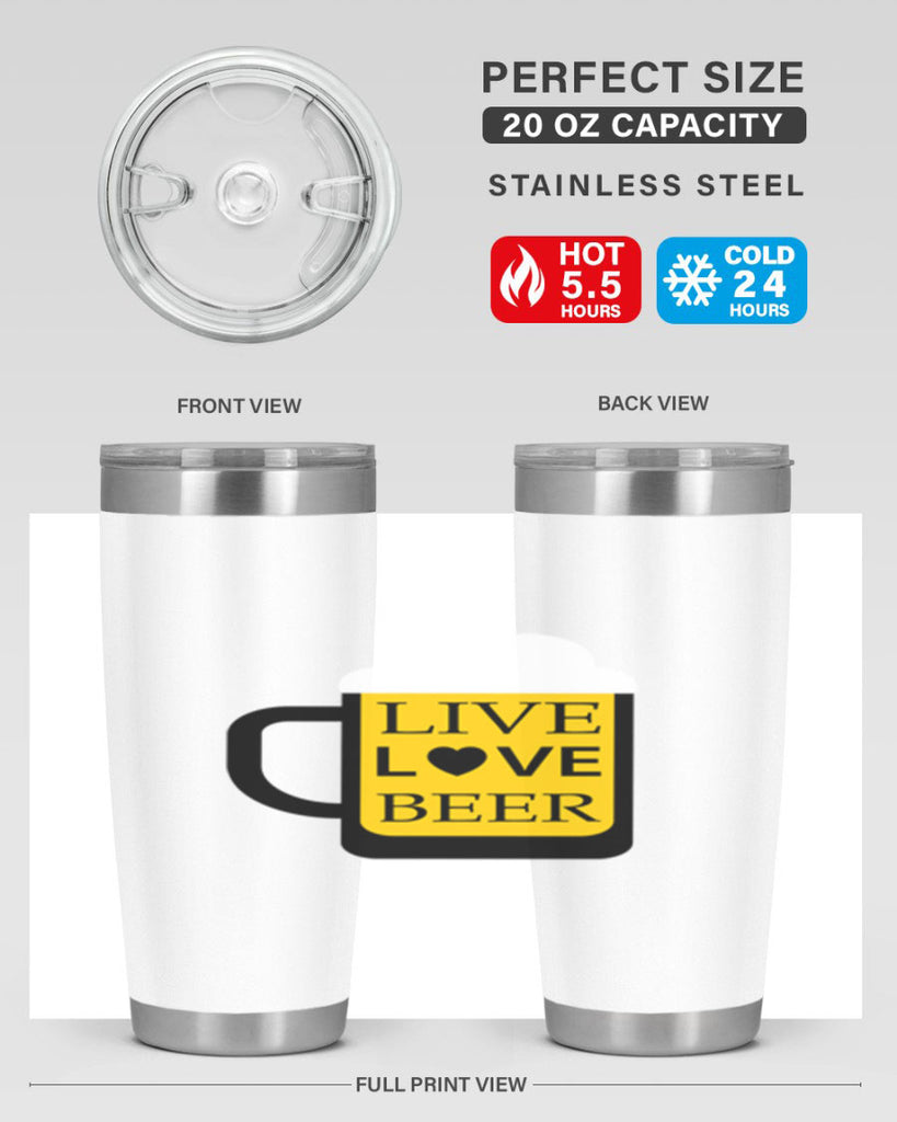 live love beer 63#- beer- Tumbler
