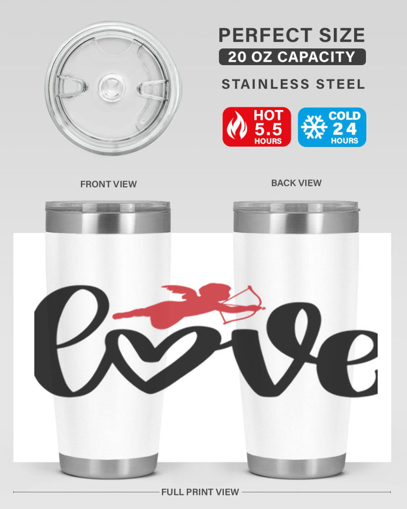 love 19#- valentines day- Tumbler