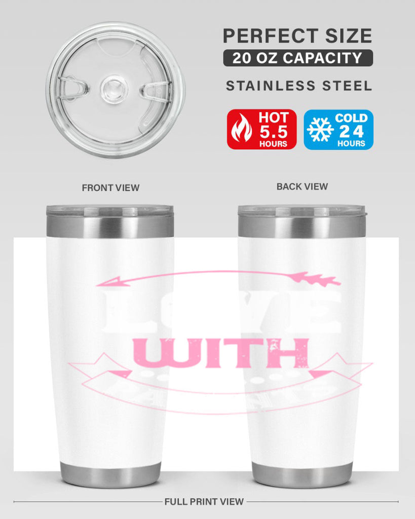 love with parents 43#- valentines day- Tumbler
