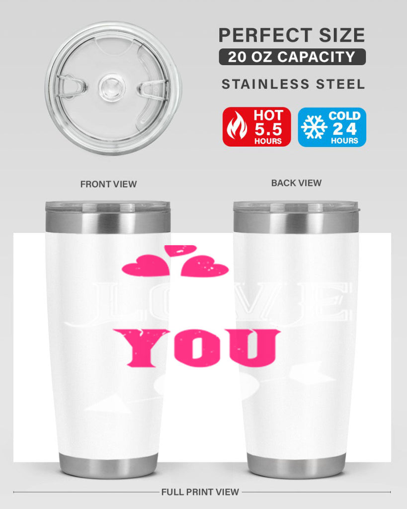 love you 42#- valentines day- Tumbler