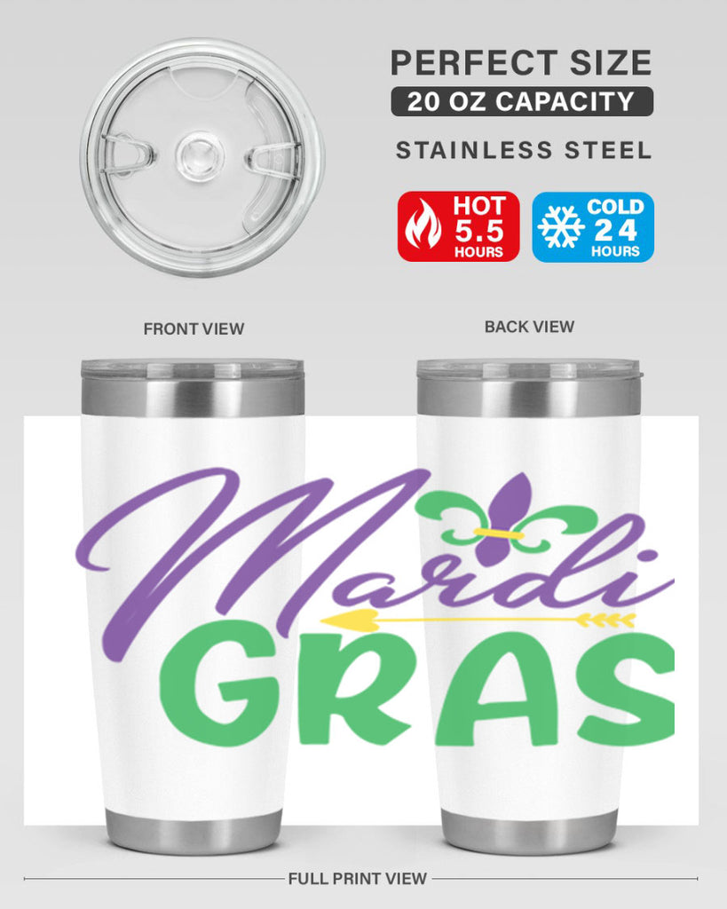 mardi gras 76#- mardi gras- Tumbler