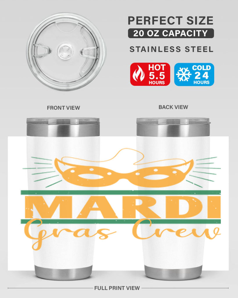 mardi gras crew 48#- mardi gras- Tumbler