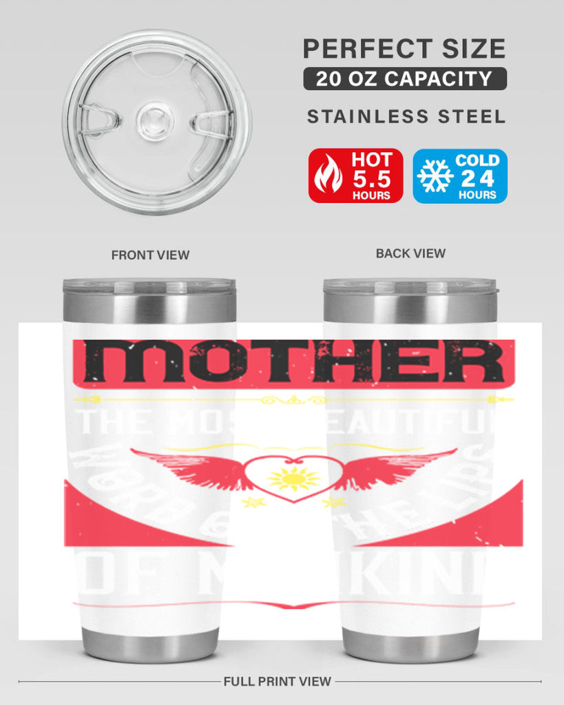 mother the most beautiful 59#- mothers day- Tumbler