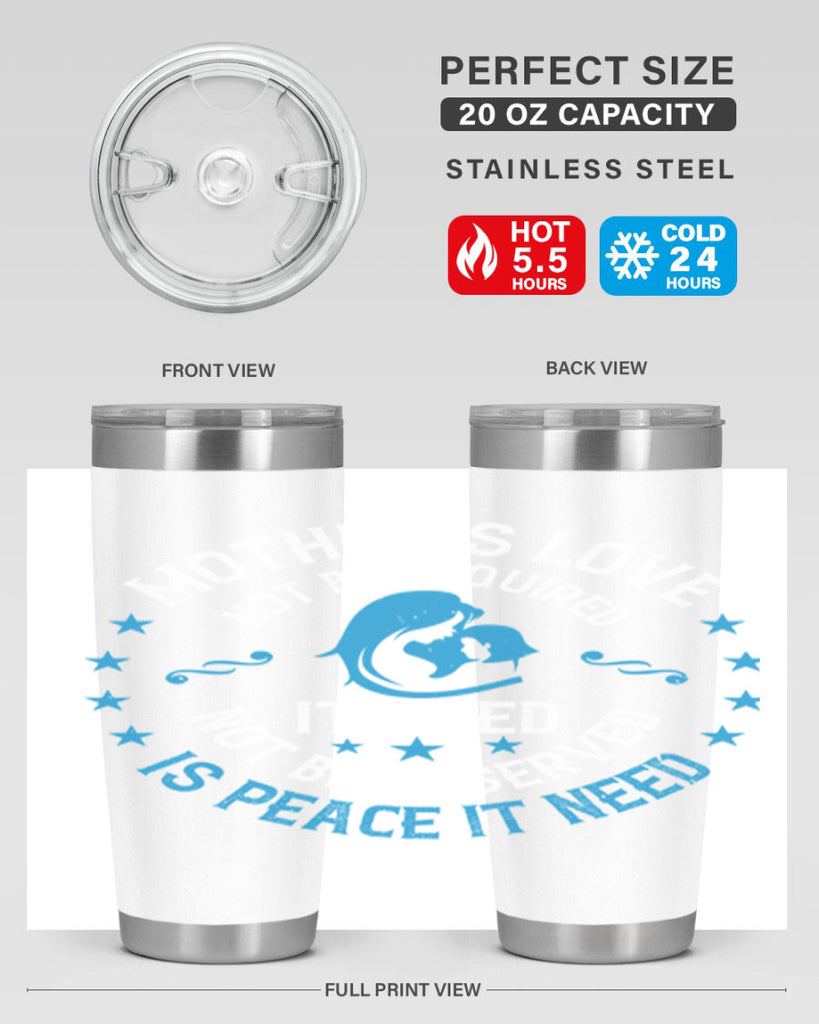 mother’s love is peace 47#- mothers day- Tumbler