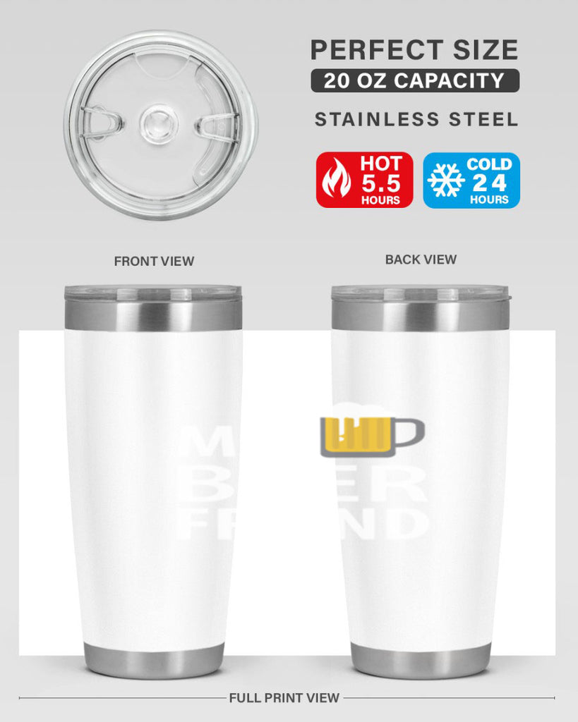 my beer friend 58#- beer- Tumbler