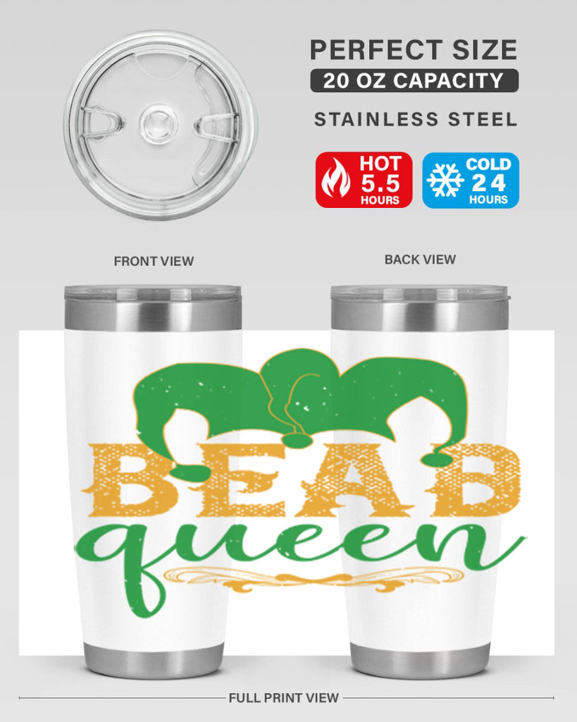 new orleans new me 42#- mardi gras- Tumbler