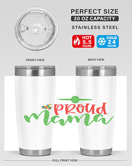 proud mama Style 38#- autism- Tumbler