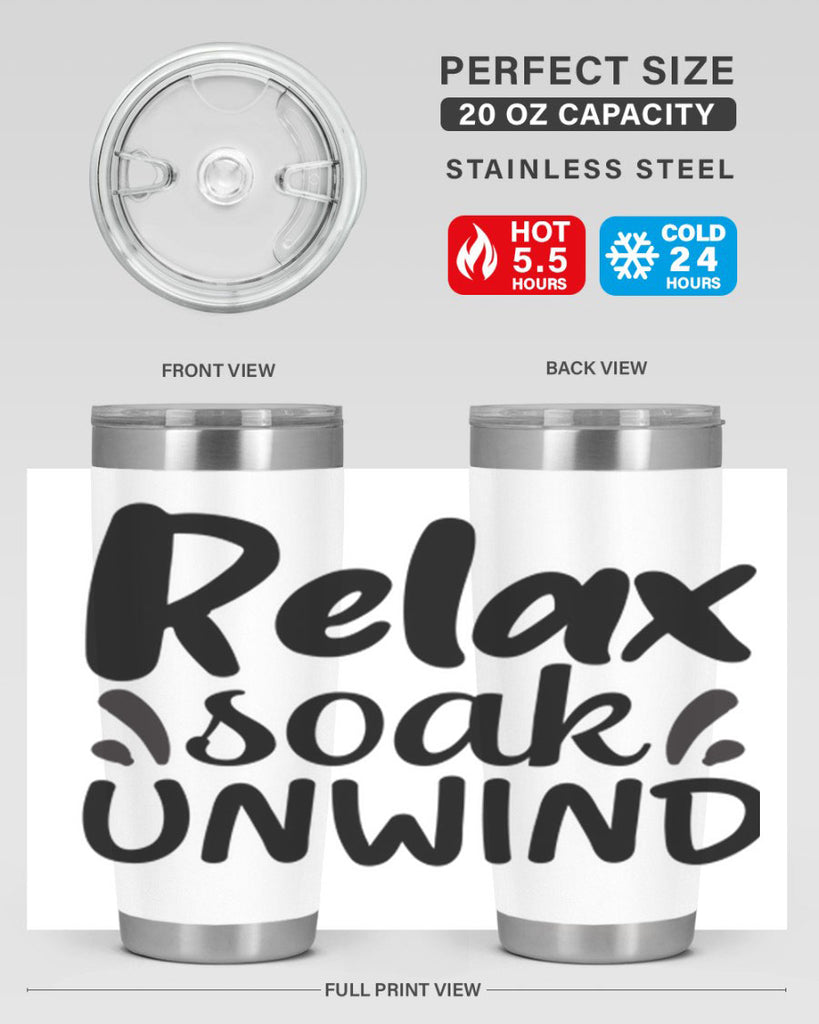 relax soak unwind 61#- bathroom- Tumbler