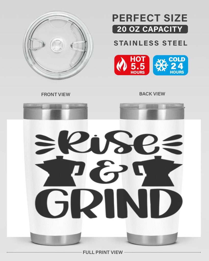 rise grind 40#- coffee- Tumbler