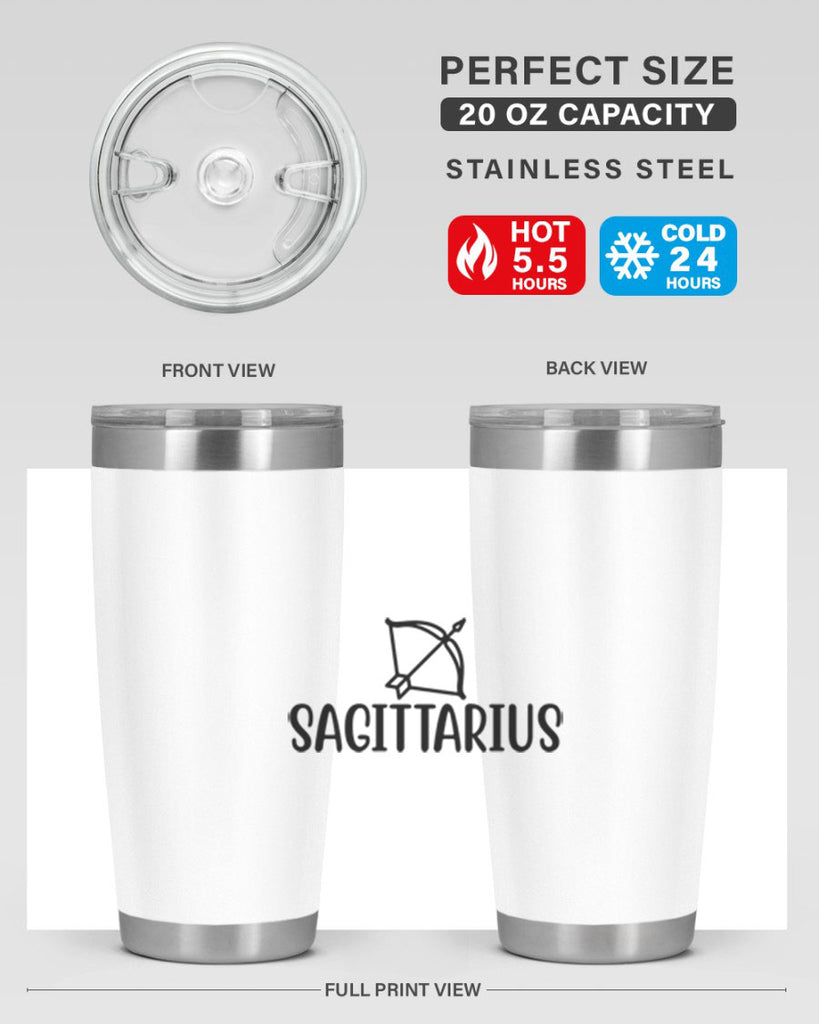 sagittarius 405#- zodiac- Tumbler