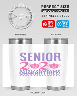 senior quarantined Style 45#- corona virus- Tumbler