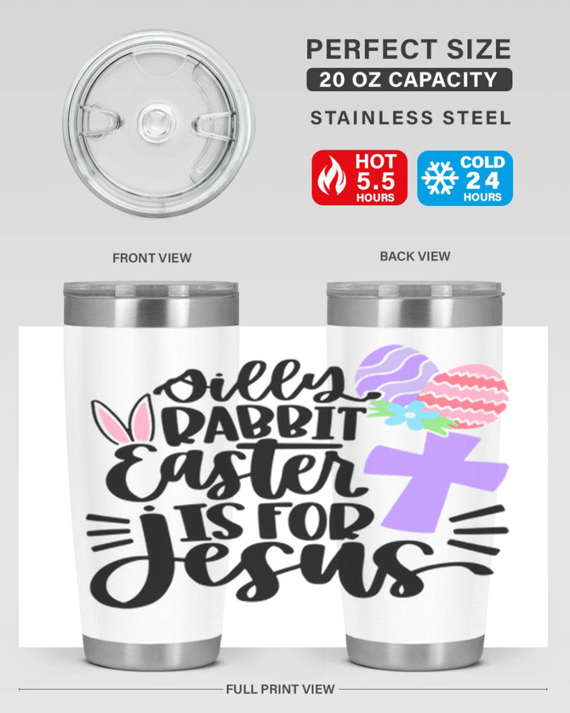 silly rabbit easter is for jesus 11#- easter- Tumbler