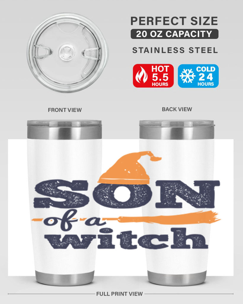 son of a witch 132#- halloween- Tumbler
