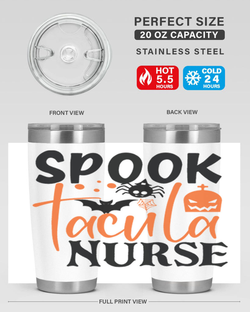 spooktacula principal 107#- halloween- Tumbler