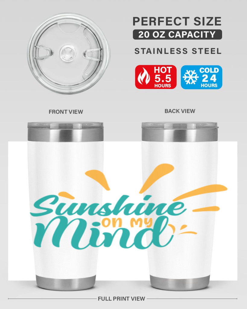 sunshine on my mind Style 74#- summer- Tumbler