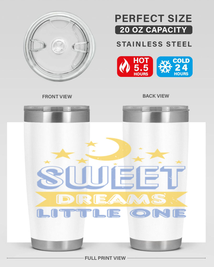 sweet dreams little one Style 13#- baby shower- tumbler