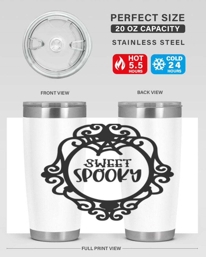 sweet spooky 18#- halloween- Tumbler