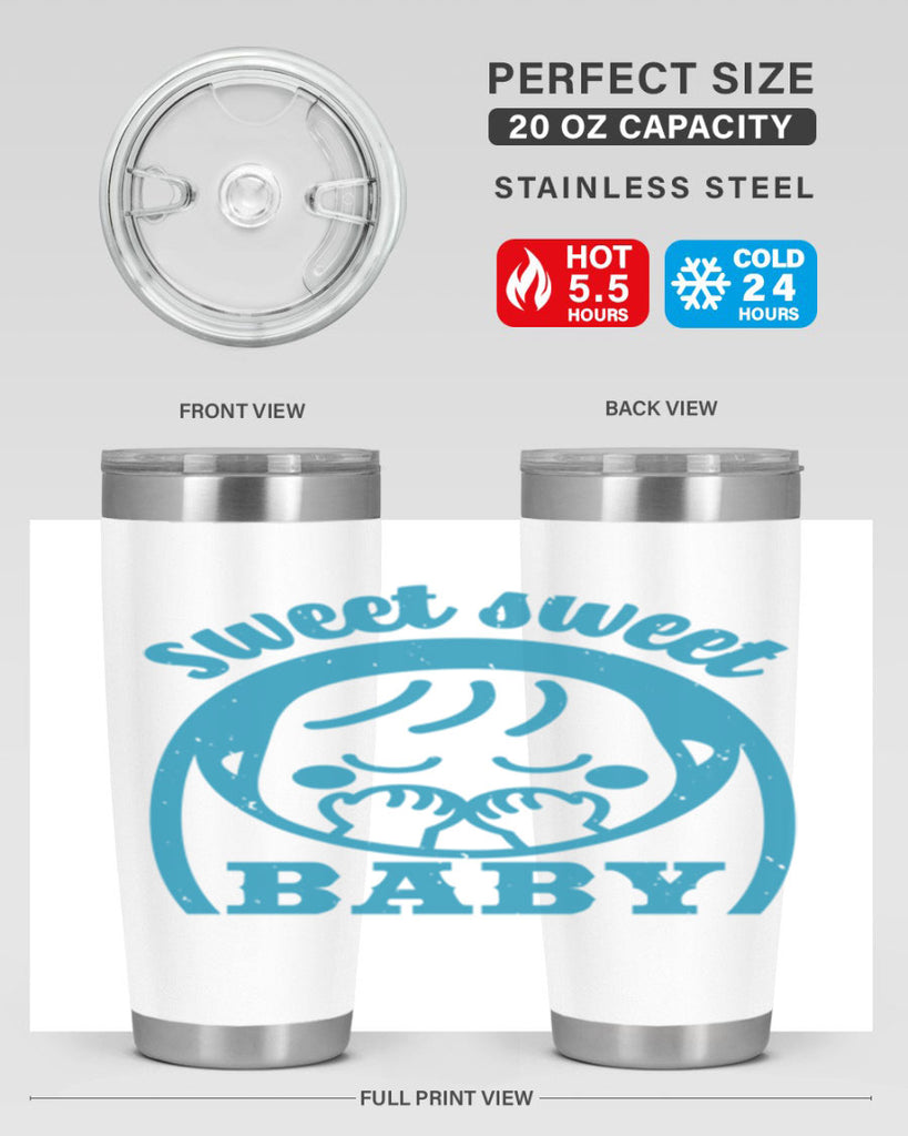 sweet sweet baby Style 12#- baby shower- tumbler