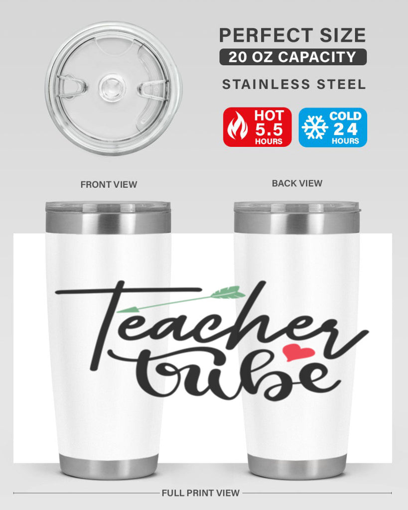 teacher tribe Style 139#- teacher- tumbler