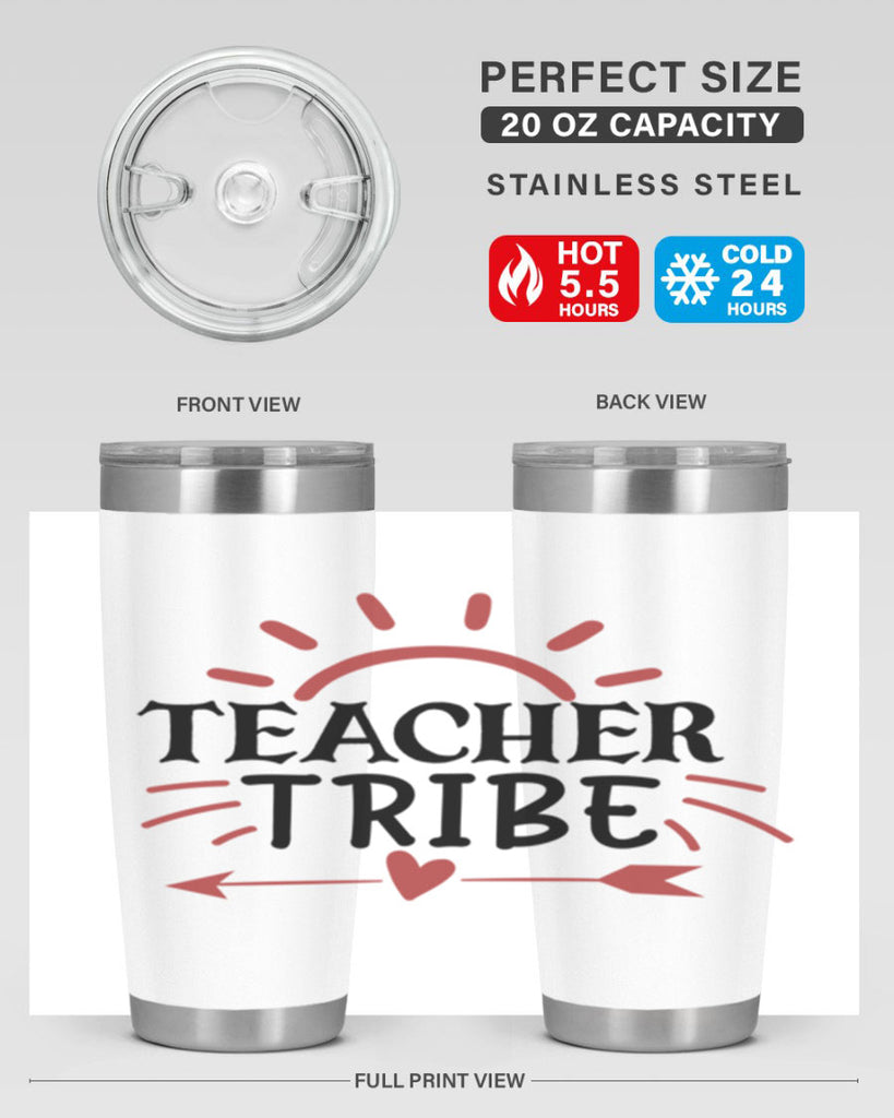 teacher tribe Style 201#- teacher- tumbler